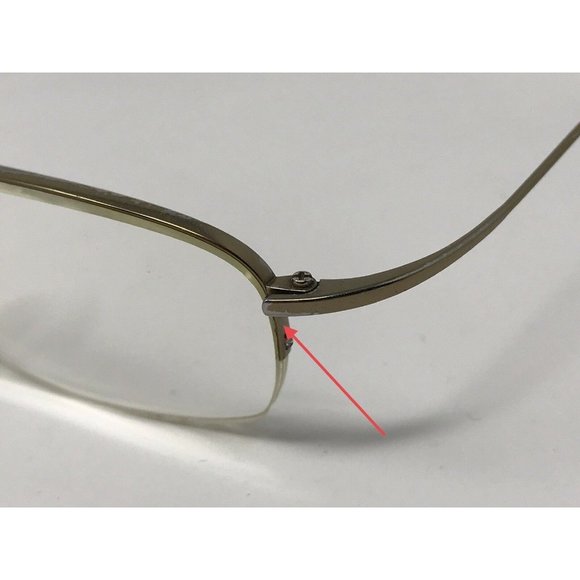 AUTHENTIC BROOKS BROTHERS BB 393 1223T TITANIUM EYEGLASSES SIZE: 50 -18-150 - Picture 8 of 12